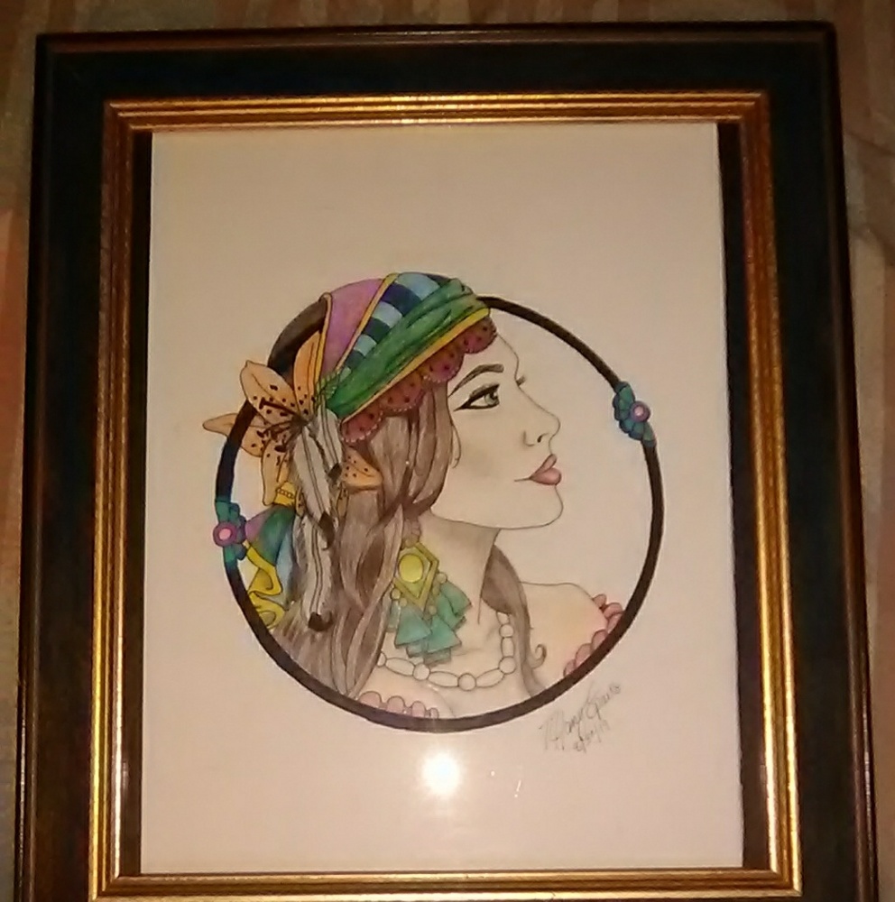 Hand drawn Gypsy
